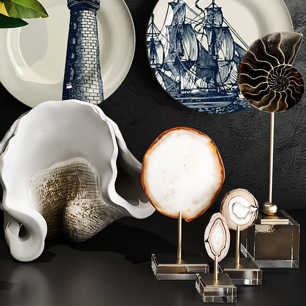 Decor set 34 3D model_3