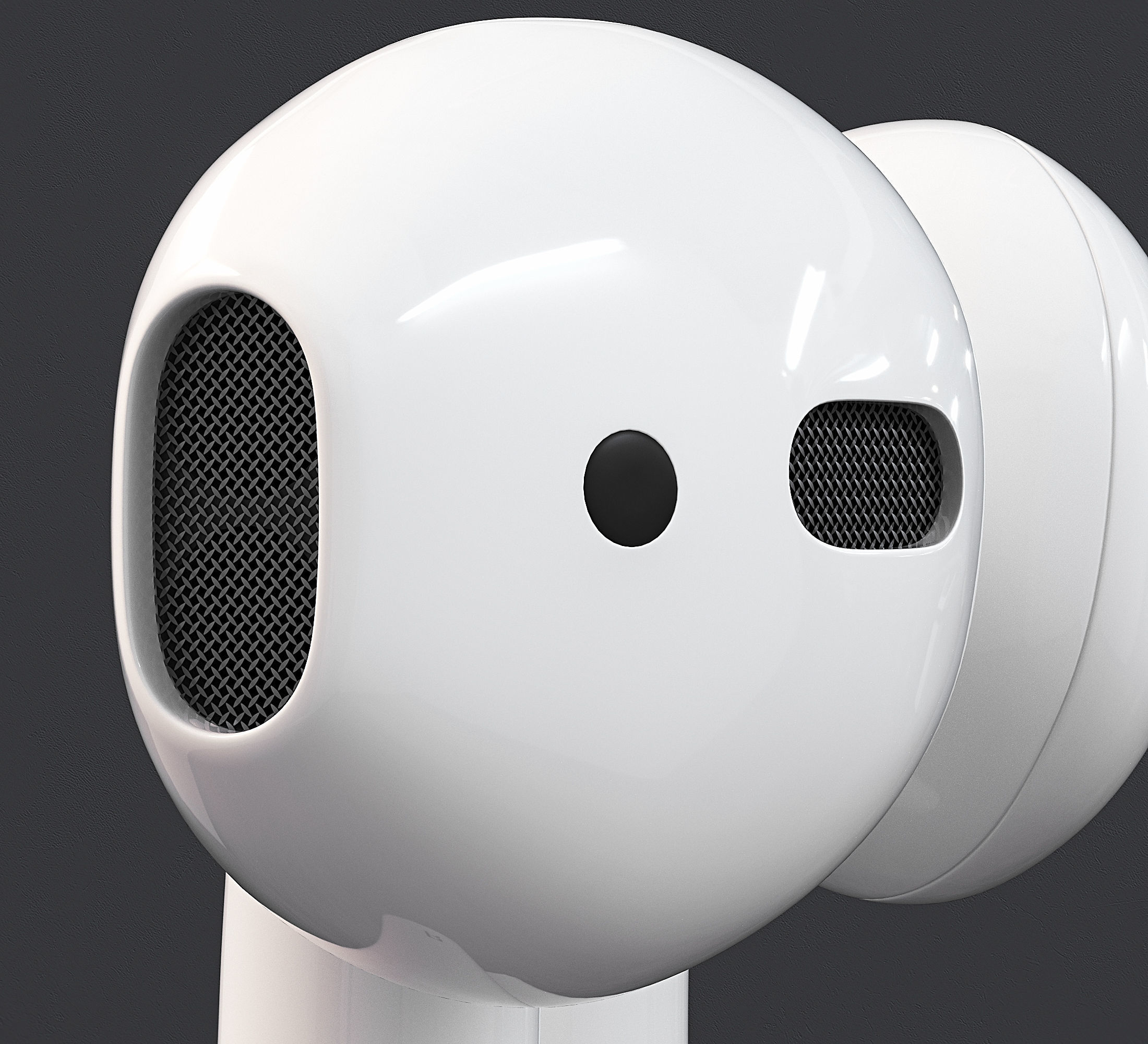 Apple Airpods 2 3D model_12