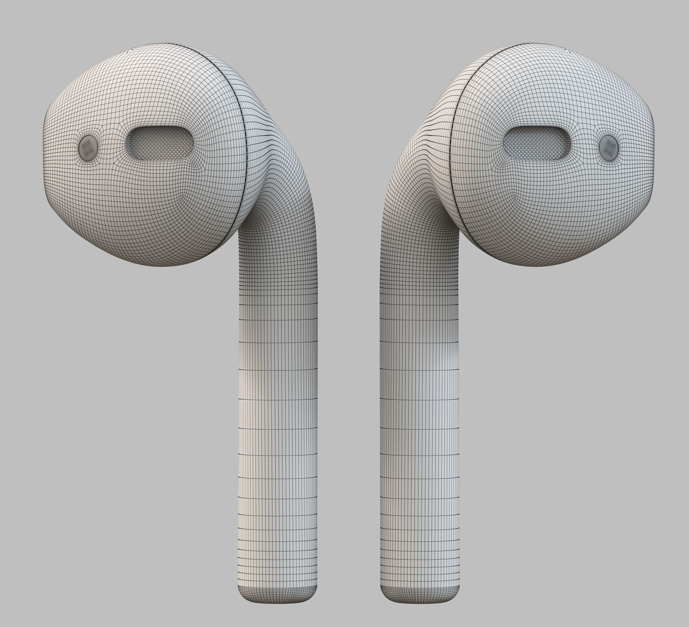 Apple Airpods 2 3D model_18