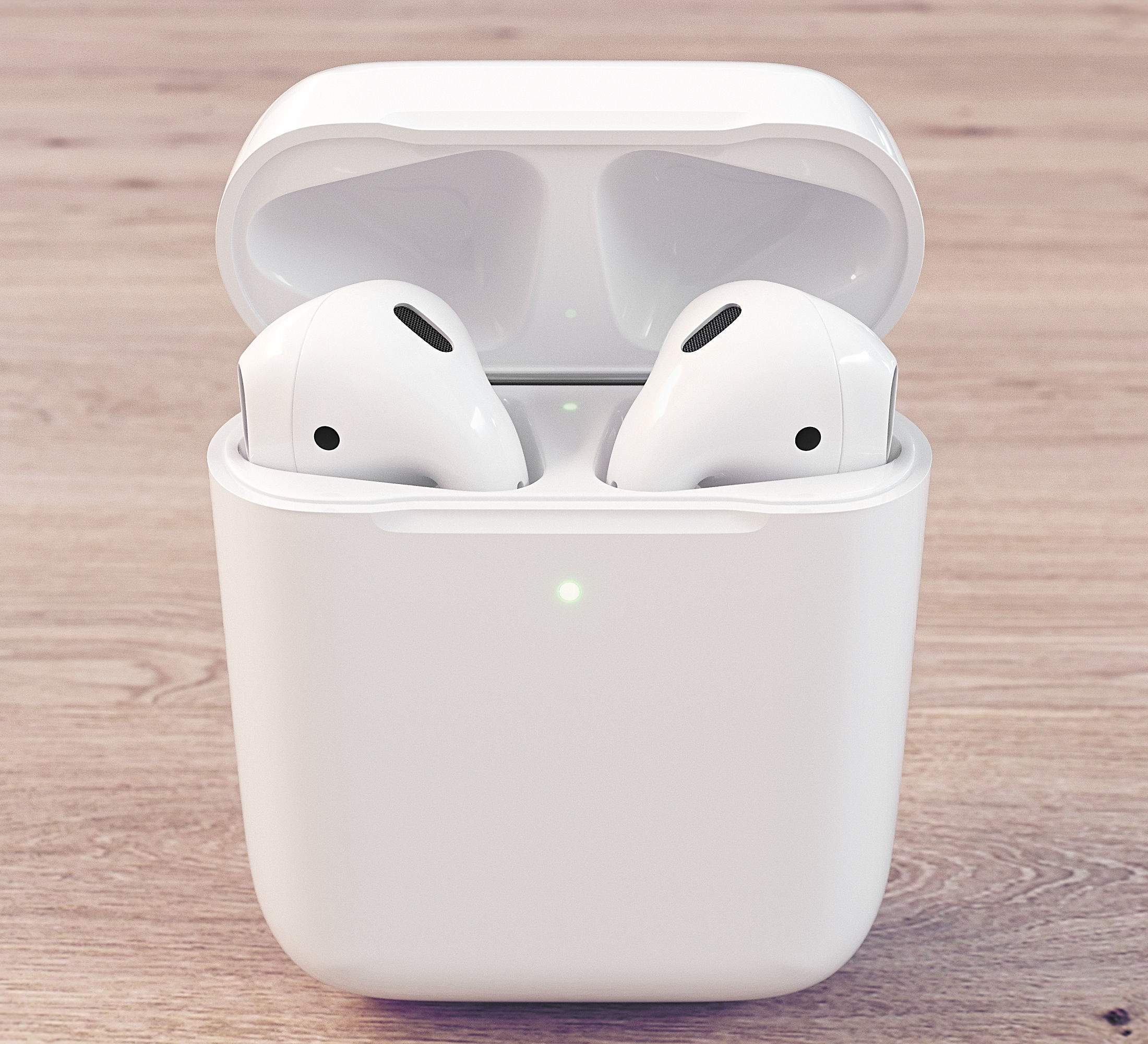 Apple Airpods 2 3D model_2