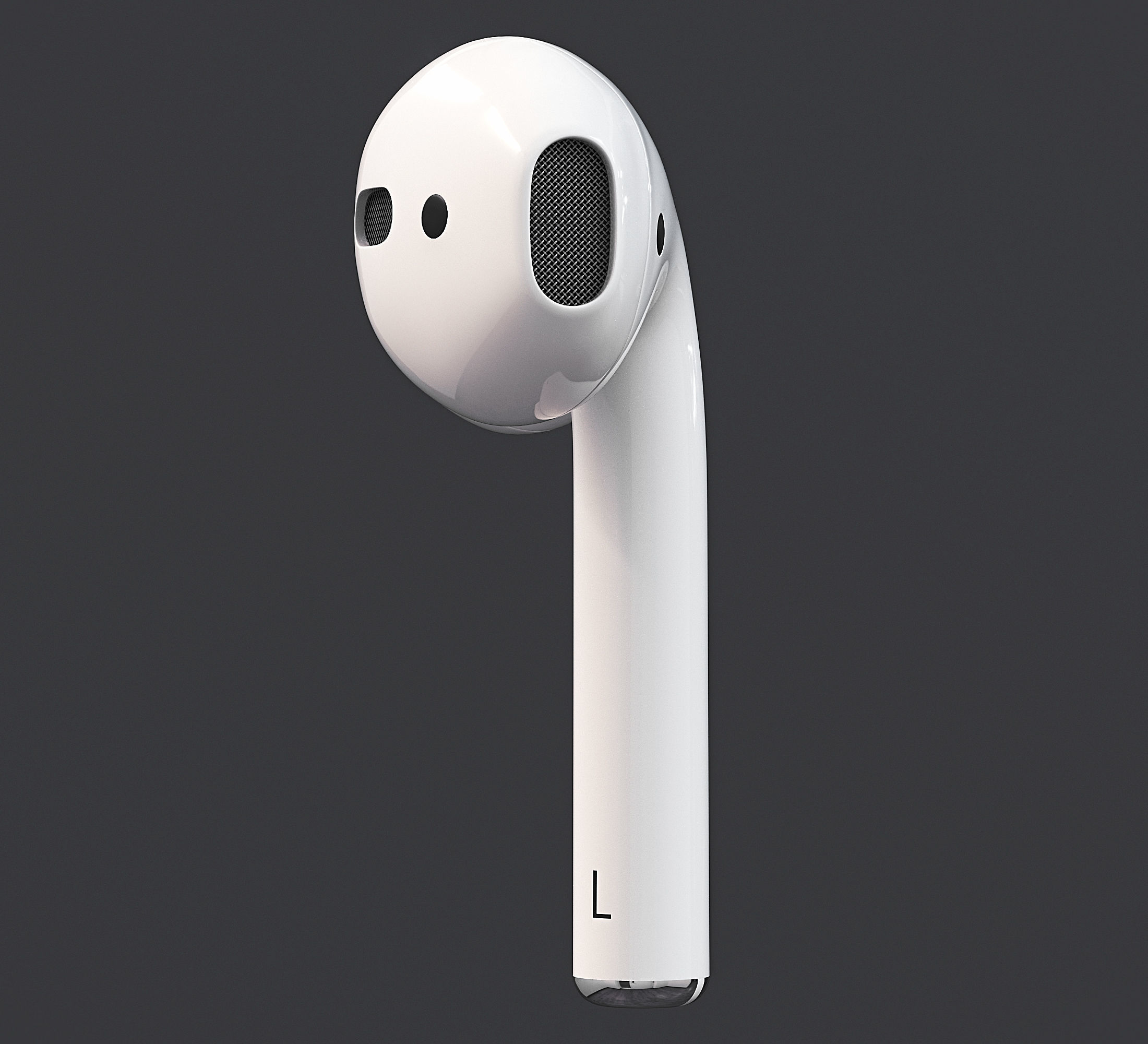 Apple Airpods 2 3D model_15