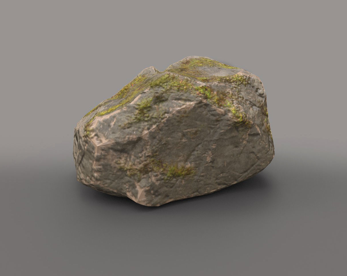 rock 01 3D model_1