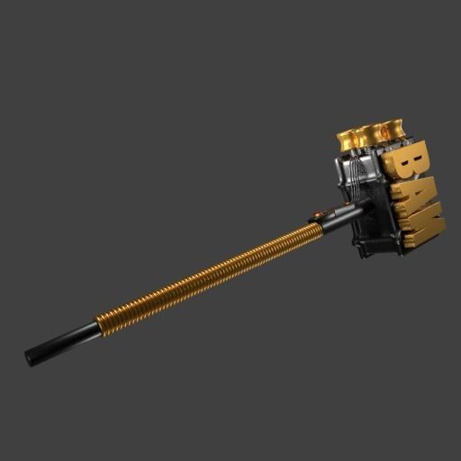 3D Model Ban Hammer 3D model_1