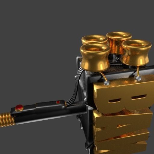 3D Model Ban Hammer 3D model_2