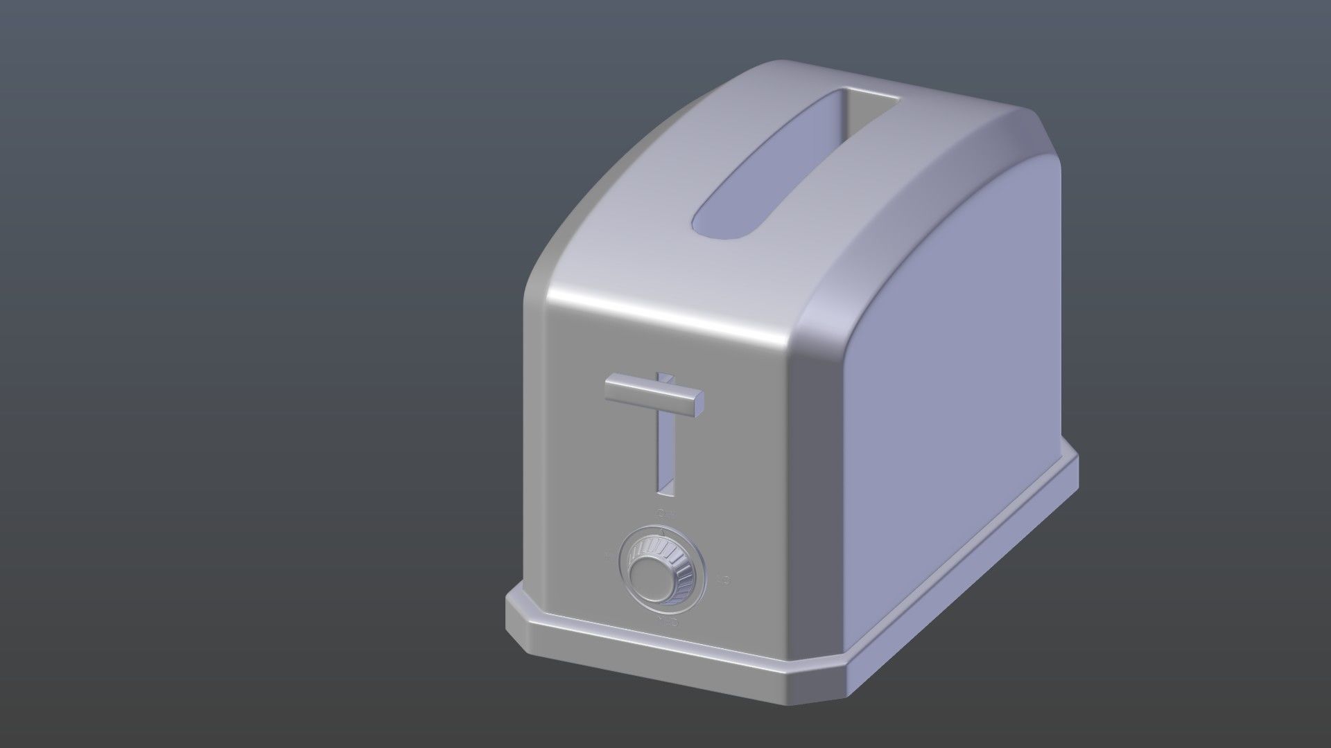 Toaster 1 3D model_4