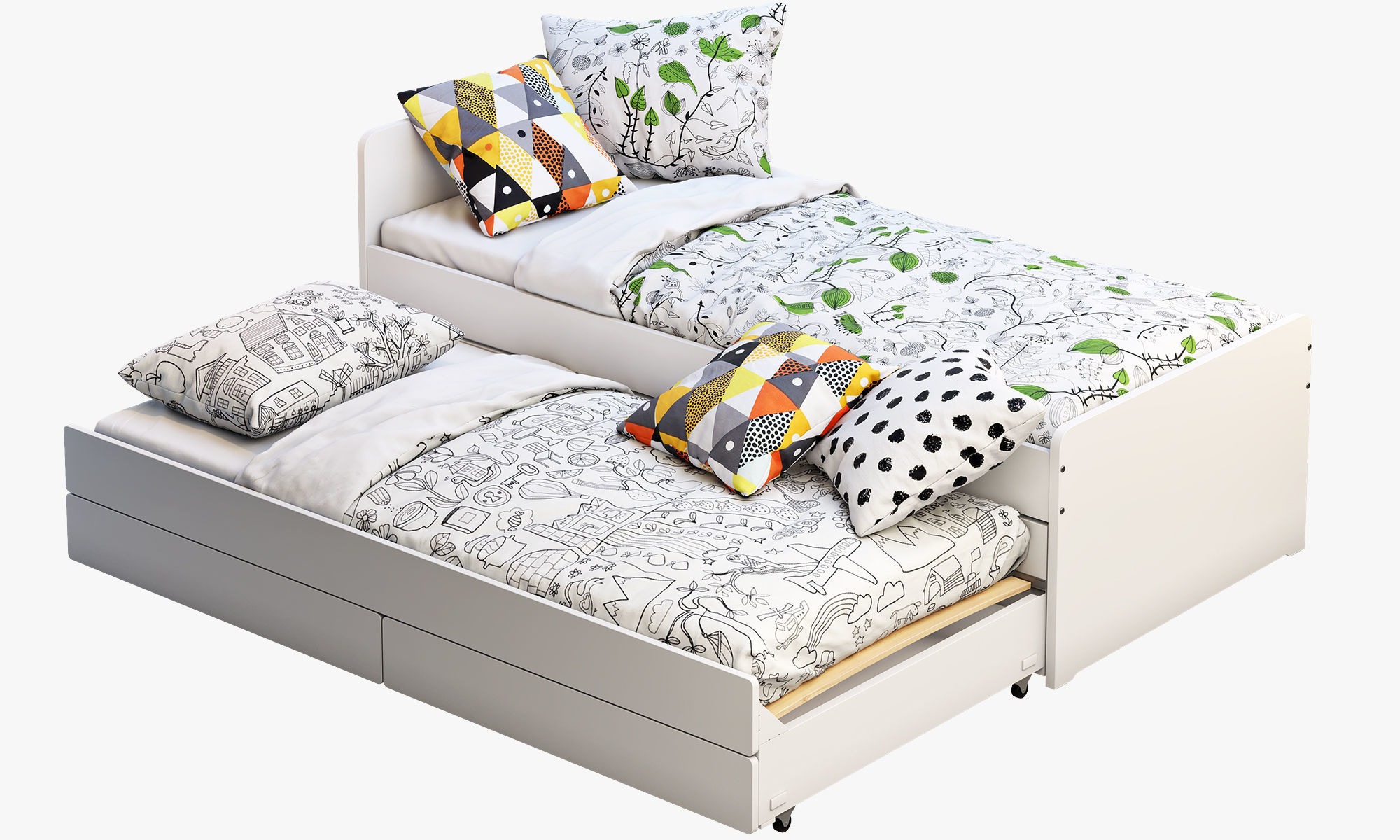 Slakt 2 options Ikea 3D model_5