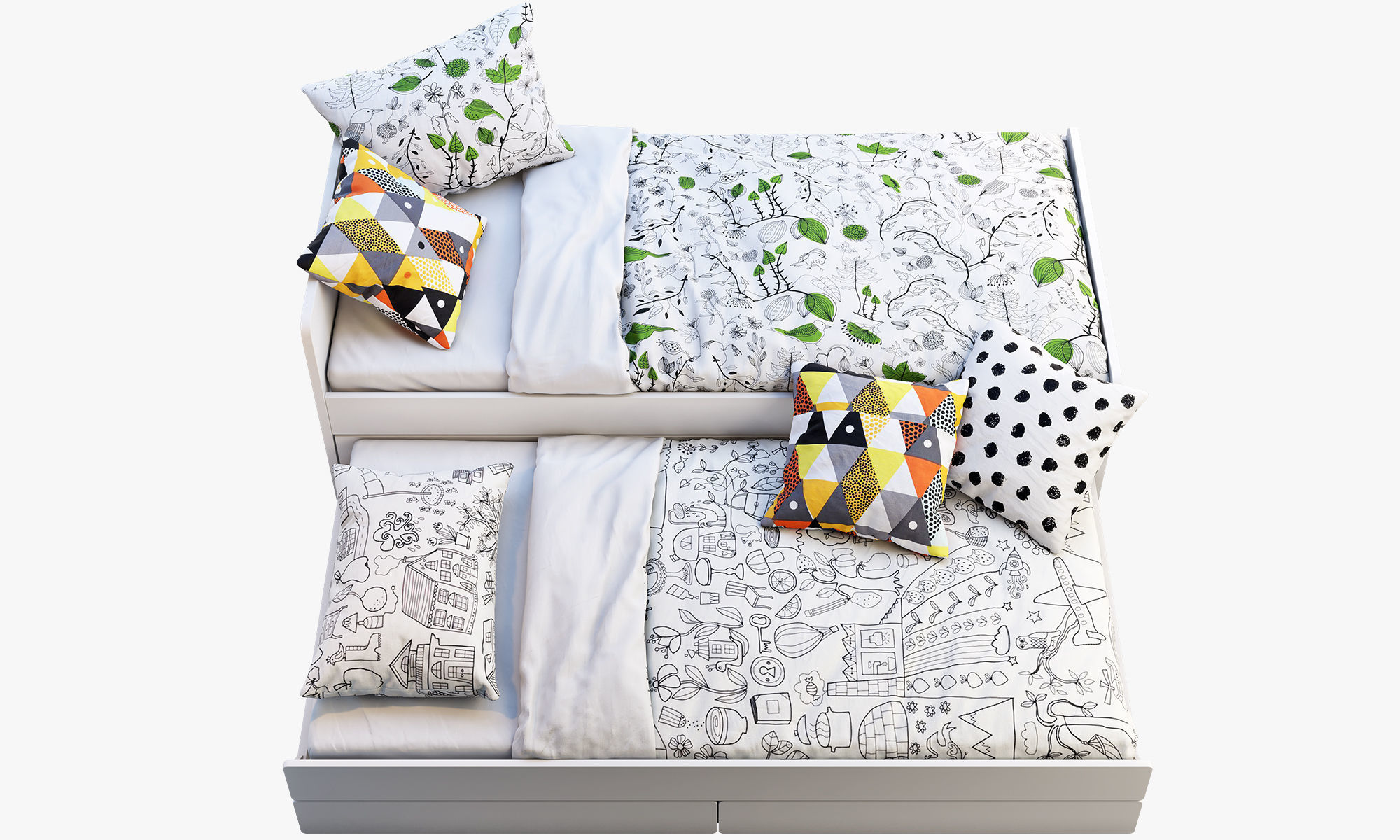 Slakt 2 options Ikea 3D model_2