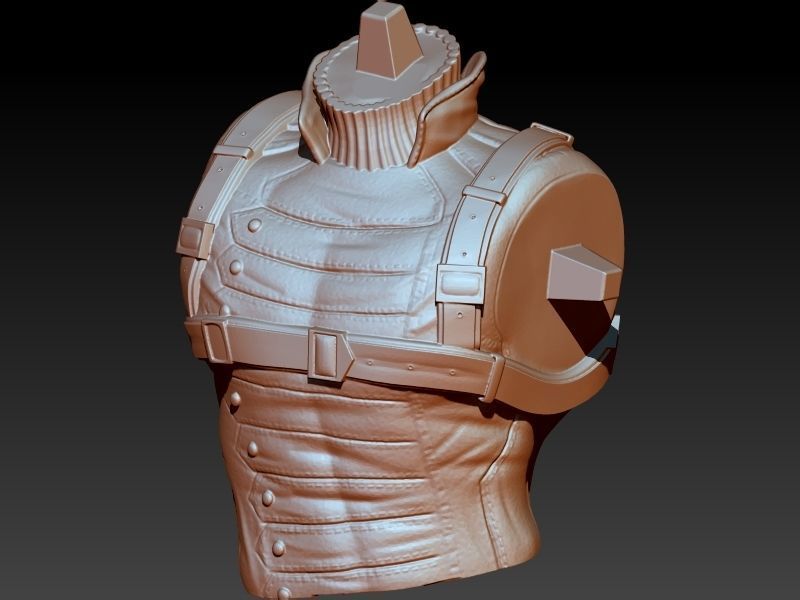 Winter Soldier Marvel 3D print model_24