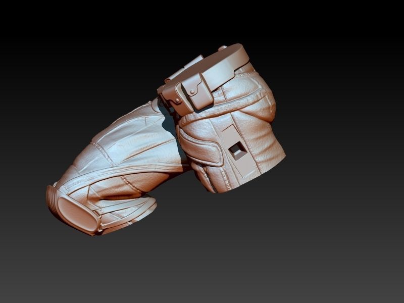 Winter Soldier Marvel 3D print model_25