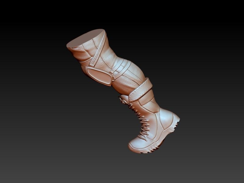 Winter Soldier Marvel 3D print model_15