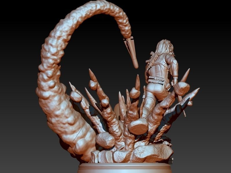 Winter Soldier Marvel 3D print model_3