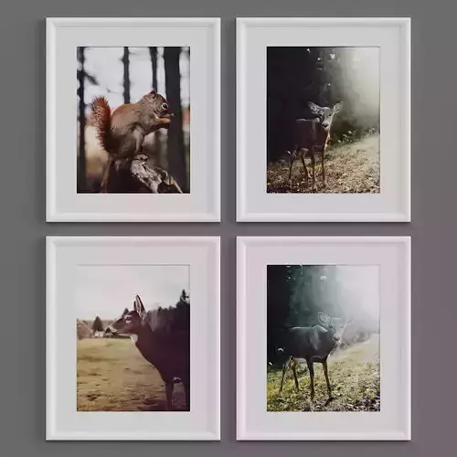 Paintings poster 5 model 