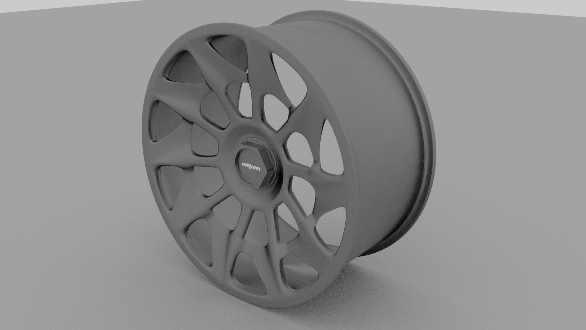 Rotiform CVT Low-poly 3D model_6
