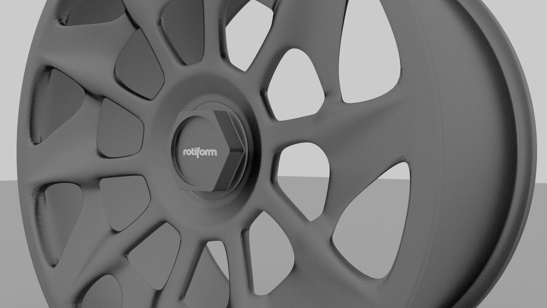 Rotiform CVT Low-poly 3D model_2