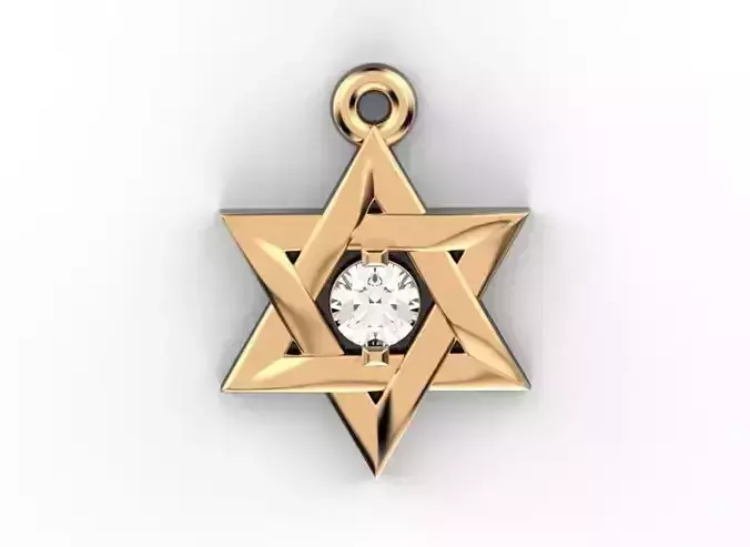 David star pendant 