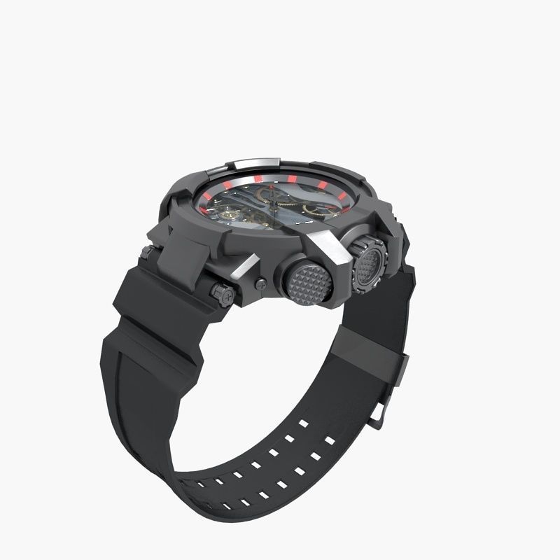 Sports Watch 3D model