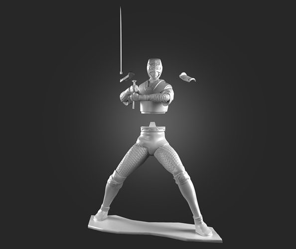 Jiraya 3D Print star wars character holding sword 3D print model