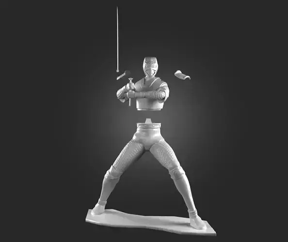 Jiraya 3D Print star wars character holding sword