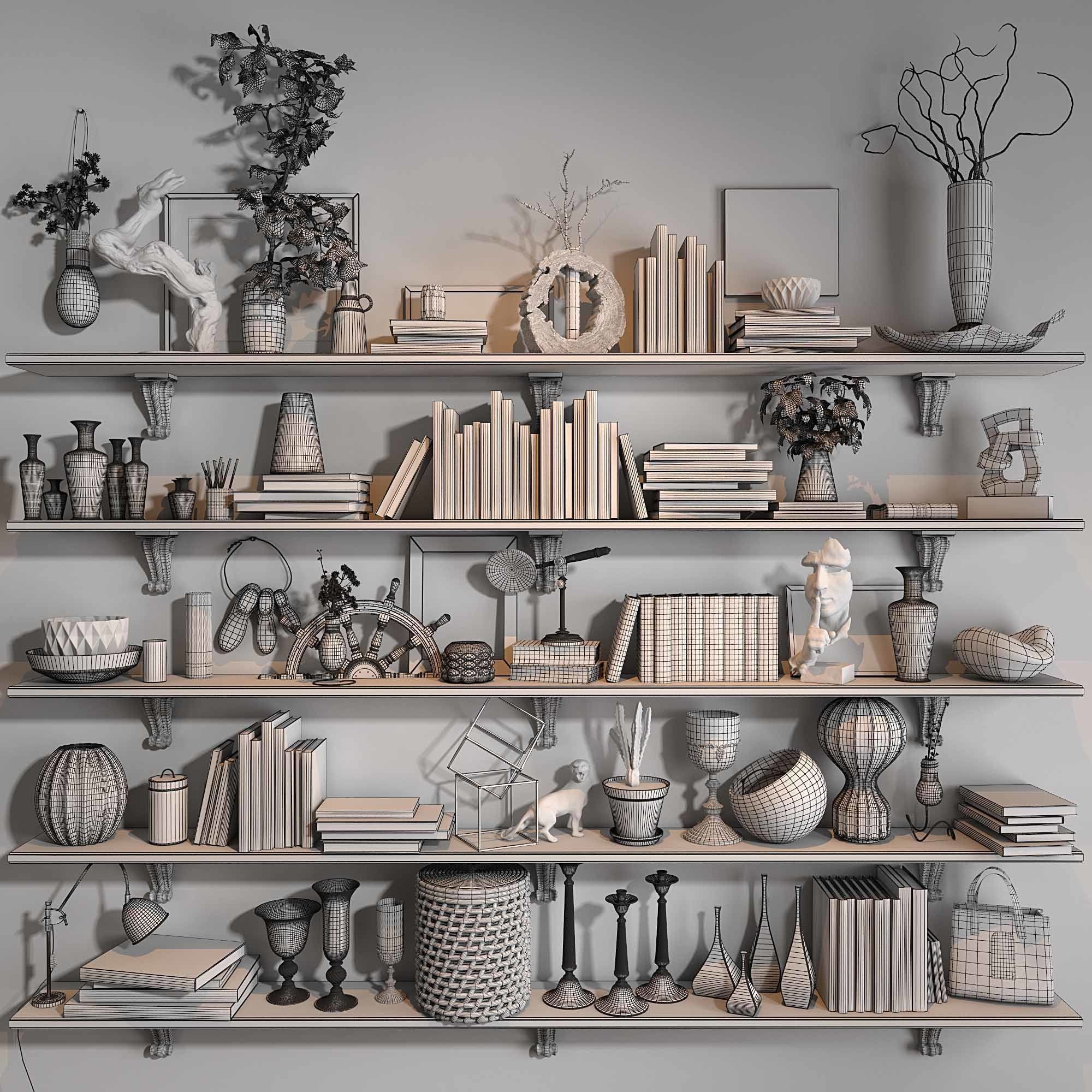 Collection Decoration sets Vol 02 3D model_3