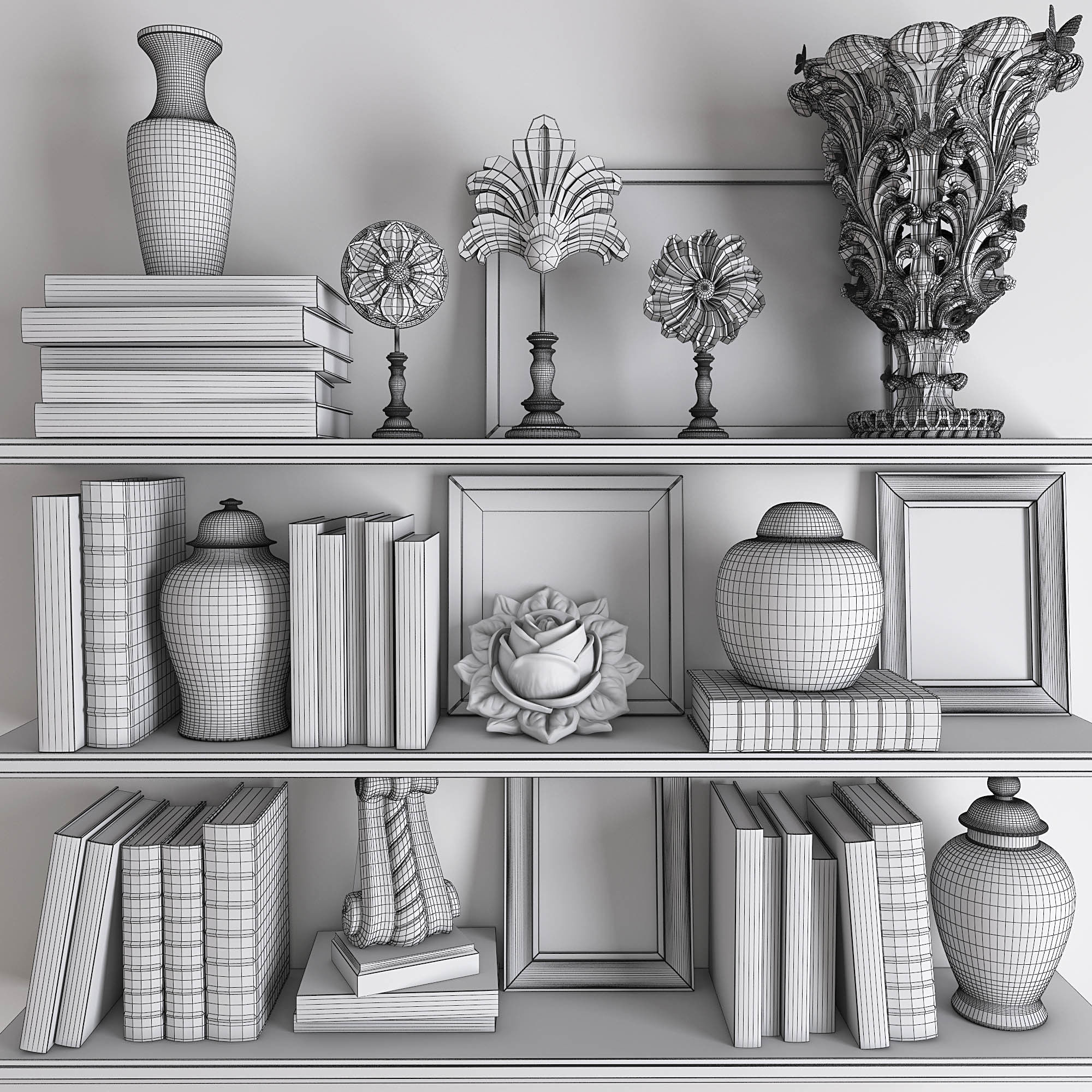 Collection Decoration sets Vol 02 3D model_15