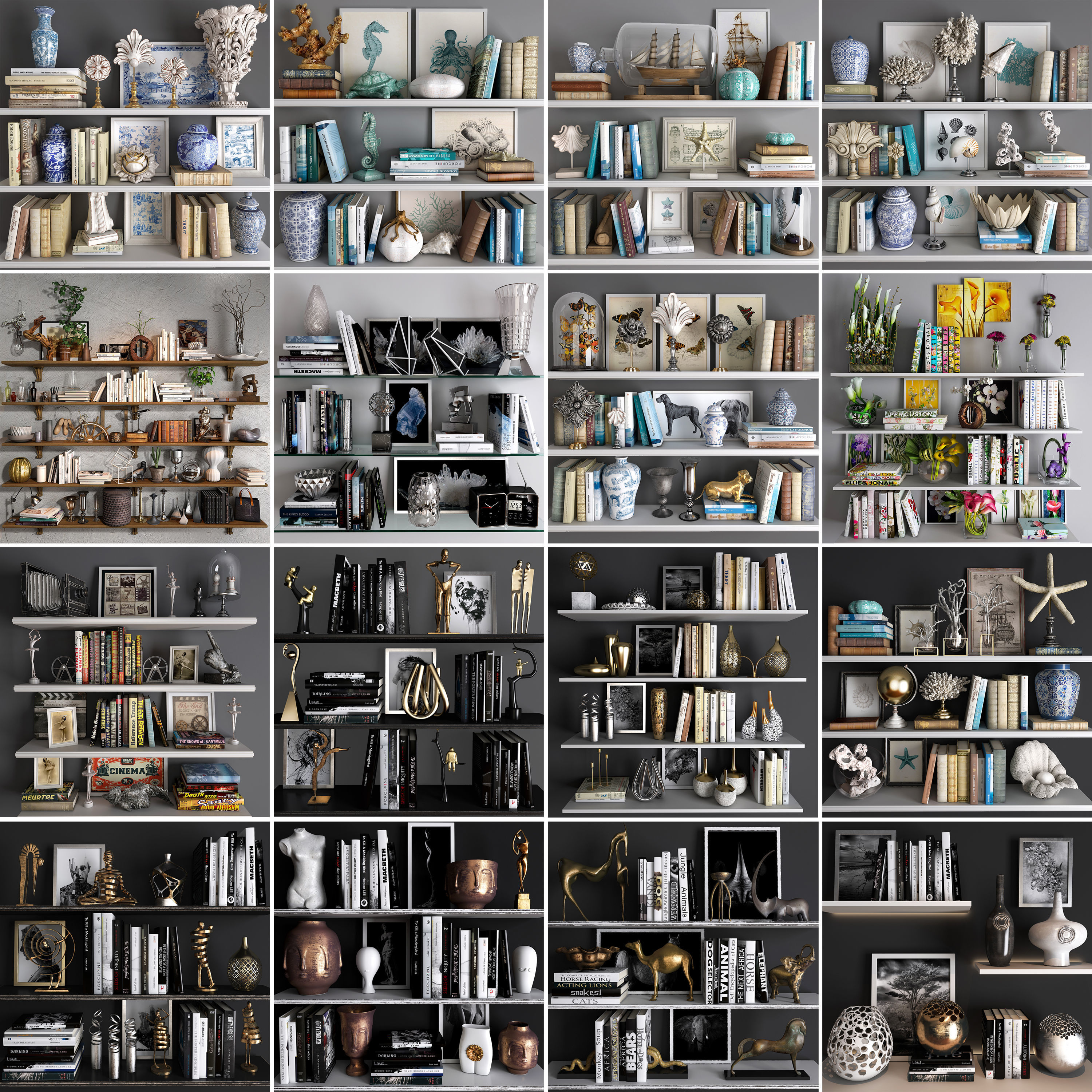 Collection Decoration sets Vol 02 3D model_1