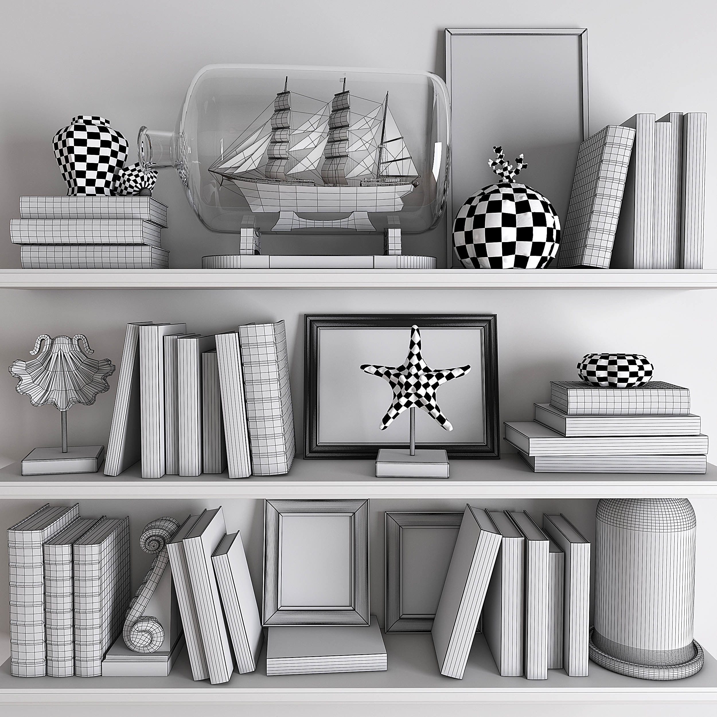 Collection Decoration sets Vol 02 3D model_9