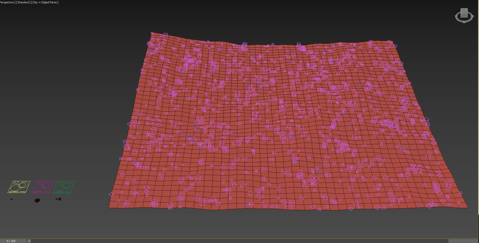 Grass for landscaping exterior  3D model_7