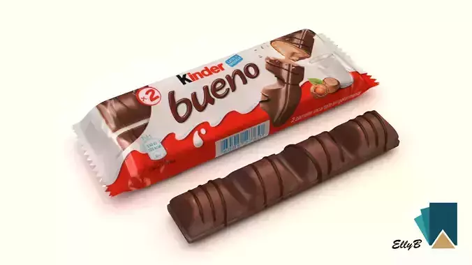 Kinder Bueno 3D model