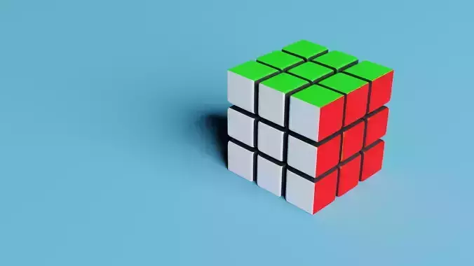 Rubiks Cube 3D model