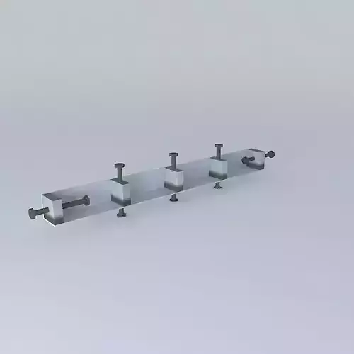 Laminating clamp 3D model