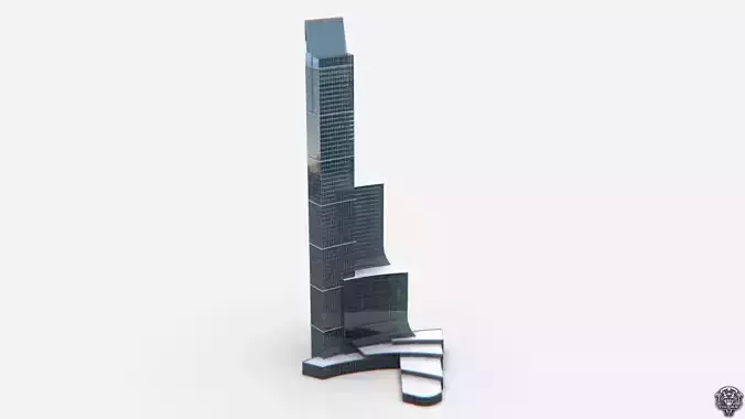 Central Building 3D model