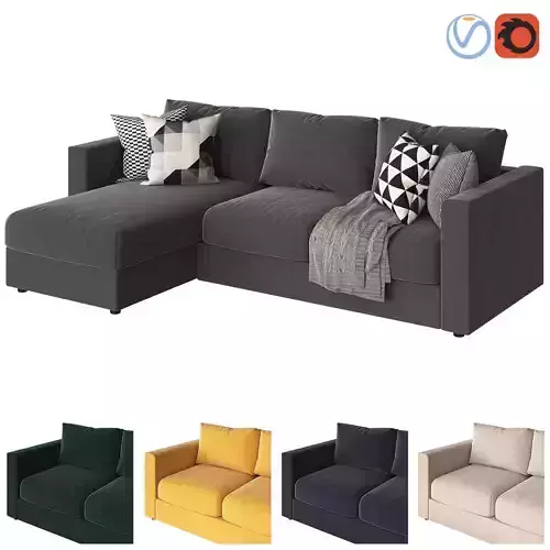 Vimle sectional sofa ikea