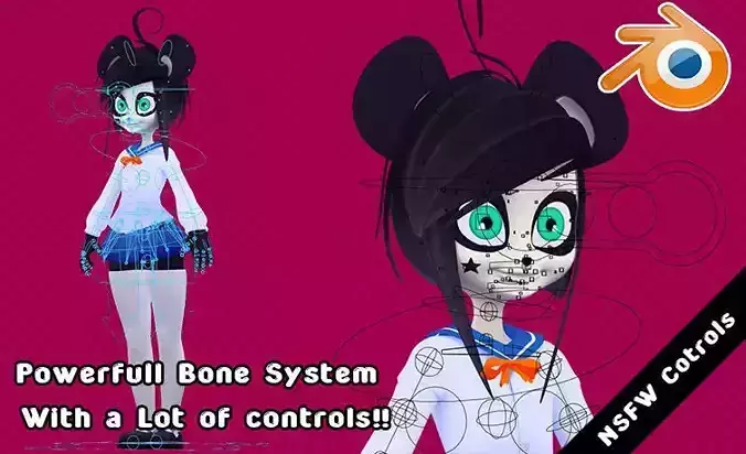 Furry School Panda Girl NSFW