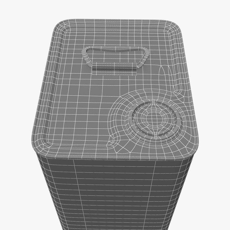 oil 5 liter 3D model_5