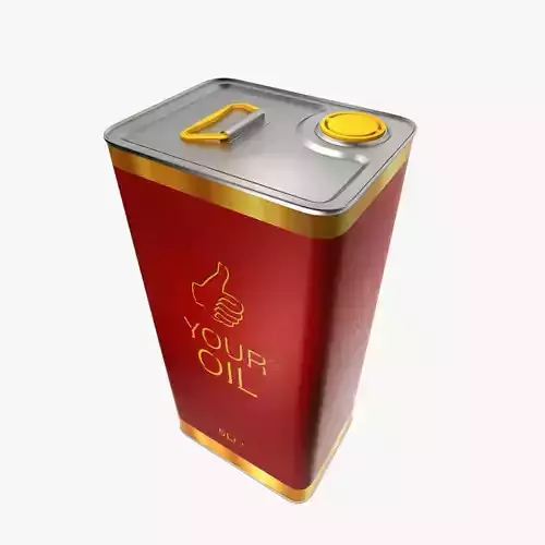 oil 5 liter 3D model