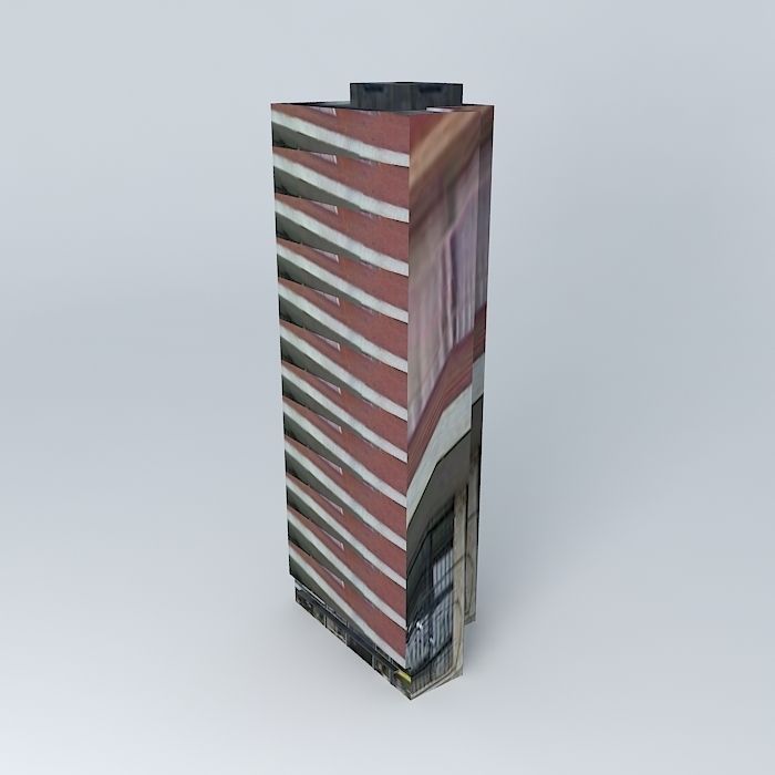 Building in Campinas SP Center 3D model_2