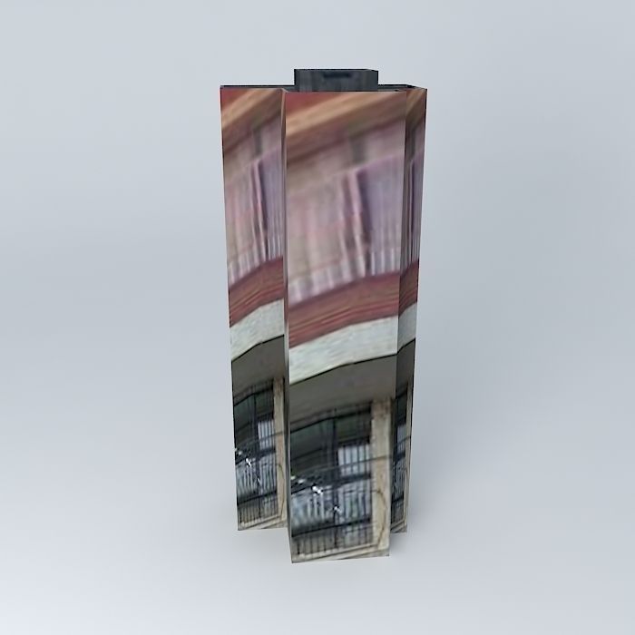 Building in Campinas SP Center 3D model_1