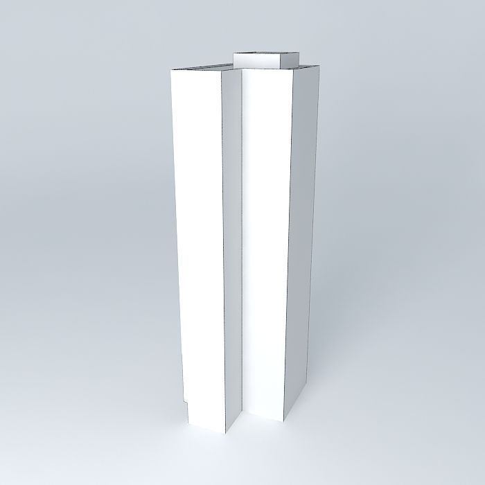 Building in Campinas SP Center 3D model_4