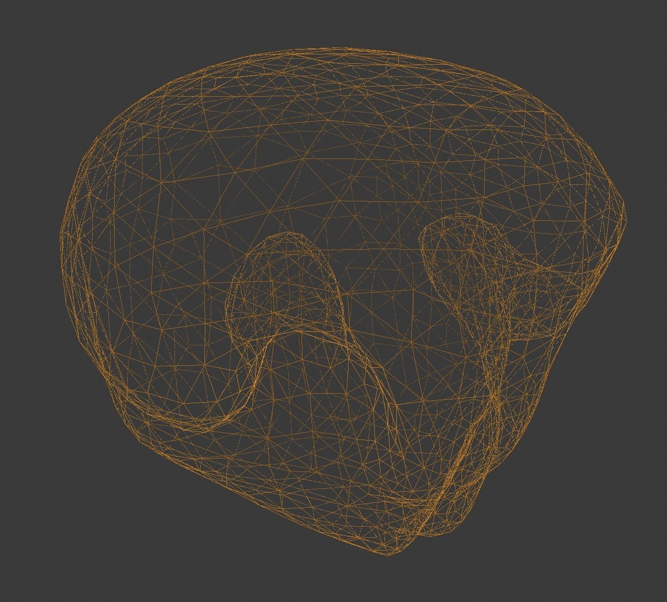 Dog Nose  Low-poly 3D model_2