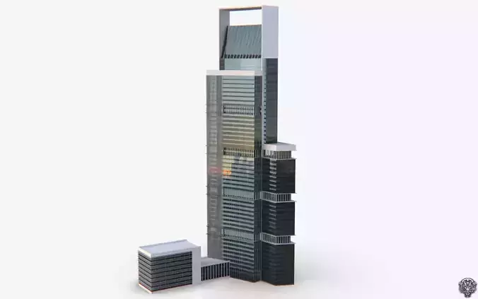 Office Building 3D model