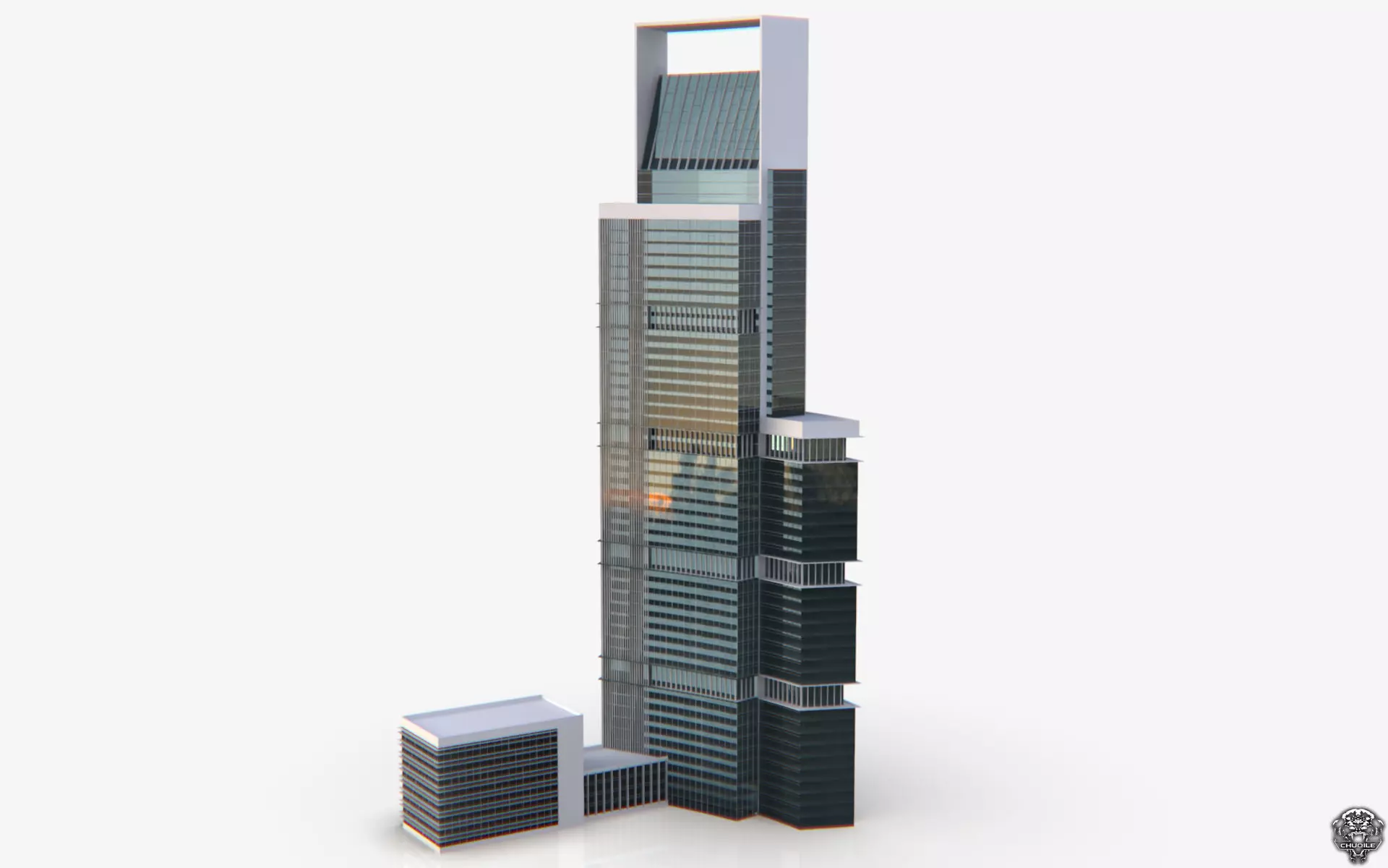 Office Building 3D model