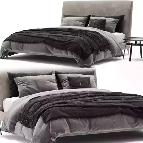 Maxalto Demetra Bed 3D model
