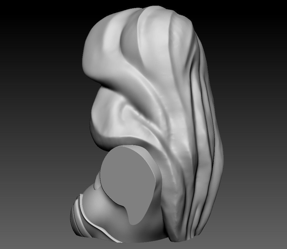 Bust - Wonder Woman 3D print model_13