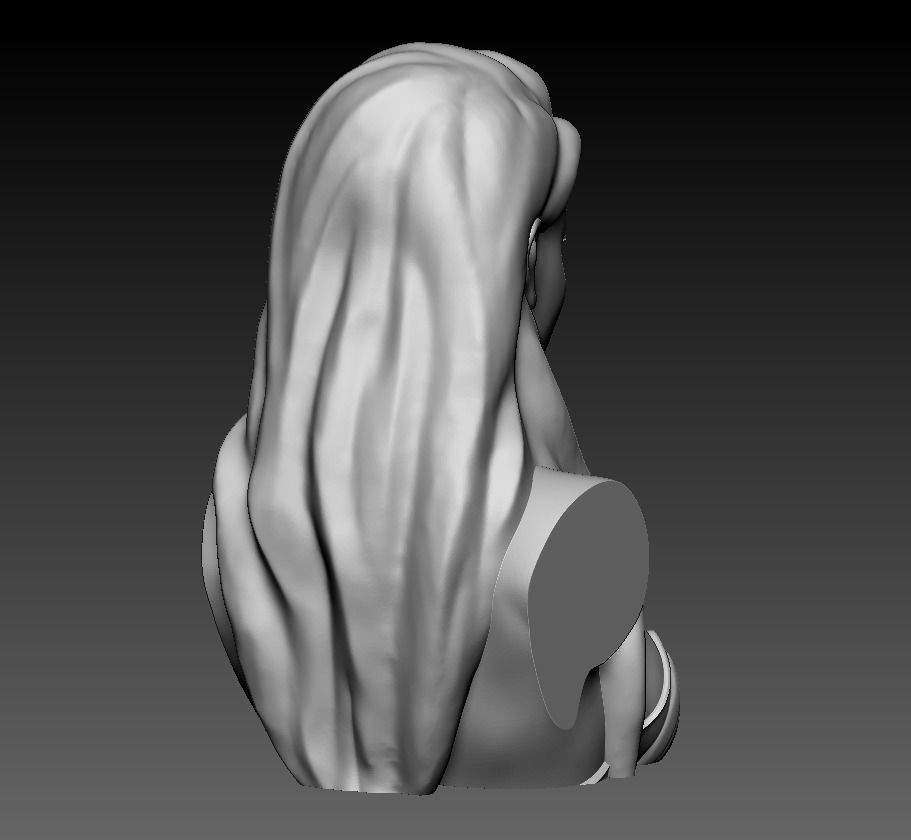 Bust - Wonder Woman 3D print model_20