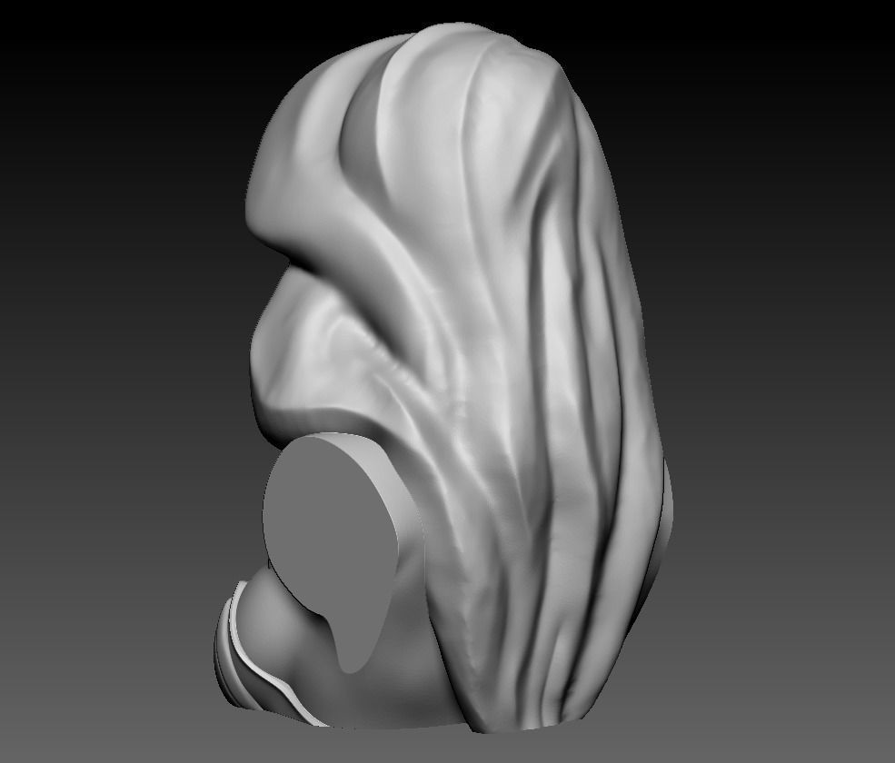 Bust - Wonder Woman 3D print model_9