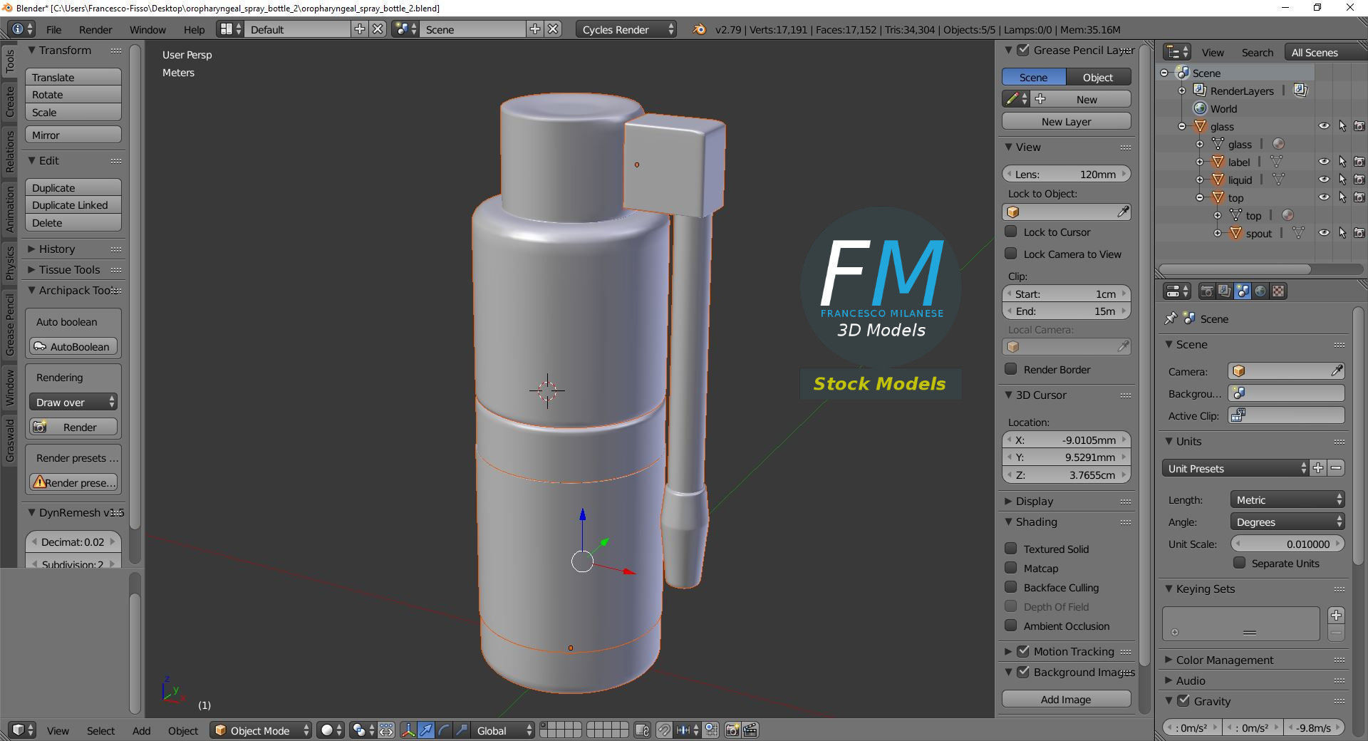 Oropharyngeal spray bottle 2 3D model_9