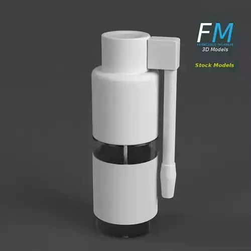 Oropharyngeal spray bottle 2