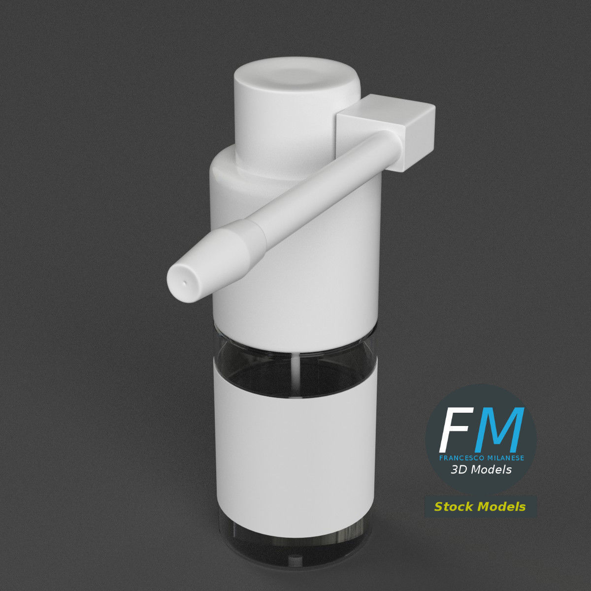 Oropharyngeal spray bottle 2 3D model_2