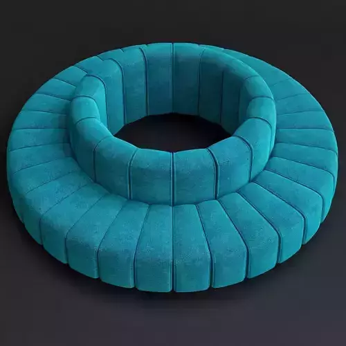 Bob Lounge by Bla Station 3d model Low-poly 3D model