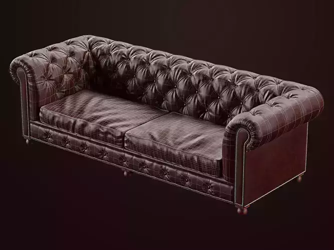 SOFA for Film or video game and architecture